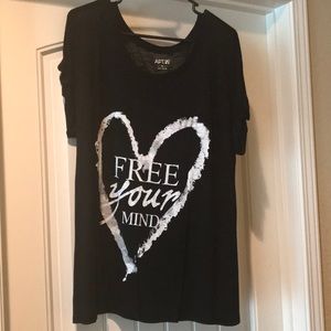Apt9 scoop neck T-shirt
